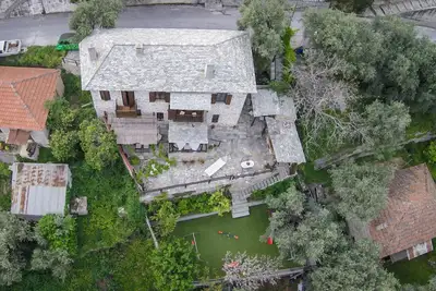 Image de Villa Amanti, une charmante vieille maison traditionnelle en pierre dans le Pélion.