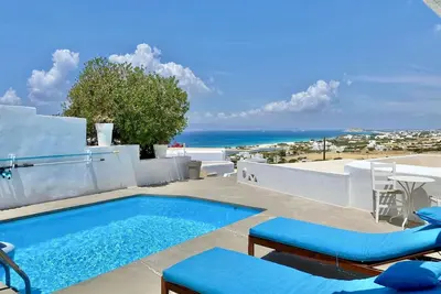 Image de Kamari Villa-A2-w / piscine privée et spa extérieur-jacuzzi
