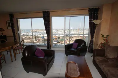Image de Appartement T3 lumineux, vue superbe sur le bassin et le port de plaisance