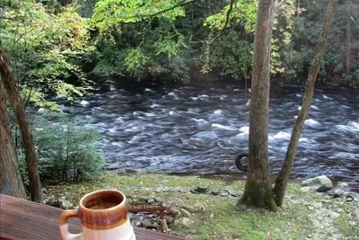 Image de Bushkill Creek Waterfront Chalet - Réduction offerte pour les 27/06/30/2019!