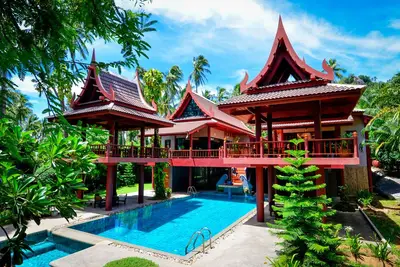Image de Samui Seaview Villa - Villa de 6 chambres sur la plage de Laem Set