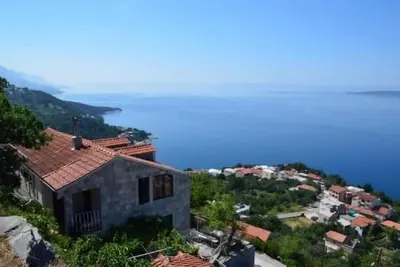 Appartement dans Brela avec vue mer, terrasse, Climatisation, Wifi (3512-3)