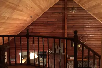 Image de Charmante cabane en rondins près d'Ocala, de Hits et d'Orlando, idéale pour la famille