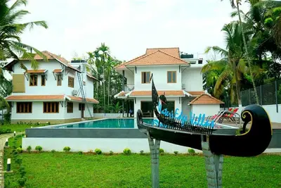 Image de Water's Edge Villas, luxueux hôtel de luxe Backwater