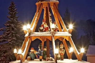 Image de Appartement Flöhatalblick dans les Monts Métallifères.