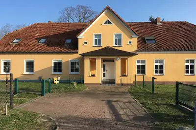 Appartement de vacances de rêve avec Elbblick dans le manoir Polte