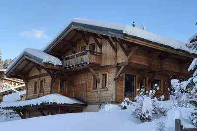 Image de Chalet Megève Rochebrune - 3ch. 6 personnes 140 m2 - 100m Pistes et 500m centre
