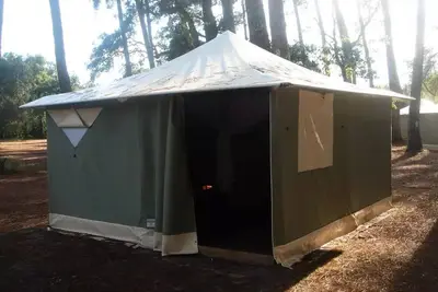 Image de Bungalow toilé 2 chambres (sans sanitaires) - 5 personnes