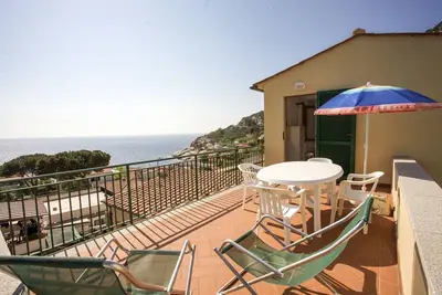 Image de Villetta la Terrazza 4/6 lits sur la mer de Chiessi