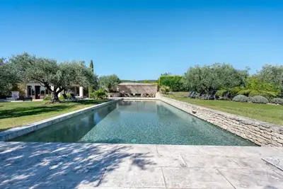 Image de Mas Provençal au milieu des vignes, piscine chauffée 19m x 6m, Wifi