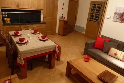 Image de Bel appartement T3/4 pers (53m2) à 250m des pistes. Le Cernix/Crest-Voland