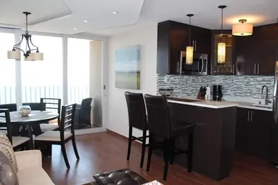 Image de Condado Contemporain 1 Br - Vues sur la plage et l'océan depuis chaque chambre