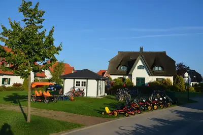 Image de Lumineux, de la famille près de la plage