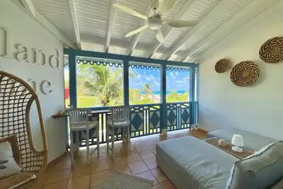 Image de Côté Rêve, Magnifique duplex sur la plage, vue sur l'océan - piscine - citerne