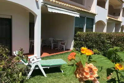 Image de Falésia Beach entre Albufeira / Vilamoura. Piscine