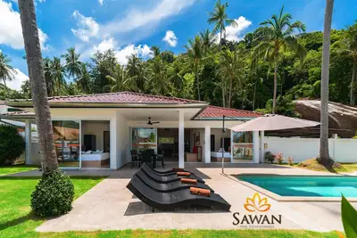 Image de Villa 3 chambres + Piscine & Jardin privés Lamai Koh Samui