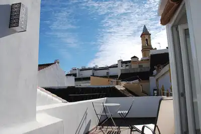 Belle maison de ville dans le vieux centre pittoresque d'Estepona