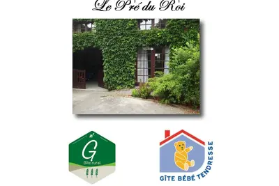 Image de Gîte: 'Le pré du Roi'. 3 épis. Label bébé tendresse. Calme et verdoyant.