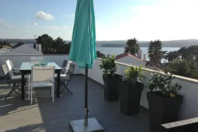 Image de Villa avec de très belles Vues sur la lagune et l'océan, 4 Chambres, Piscine