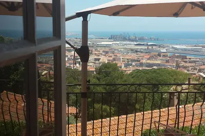Image de Appartement avec magnifique vue mer/ville, proche centre ville de Sète, St Clair