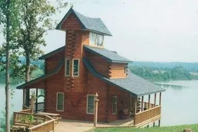 Image de Vue exceptionnelle sur la rivière Ohio et accueille 2 bateaux