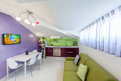 Image de Appartement La Vela. Première rangée mer et en plein centre!