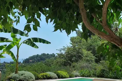 Image de Belle Villa Avec Piscine Vue Mer & Montagnes, Hauteurs De Menton, Cote D'Azur