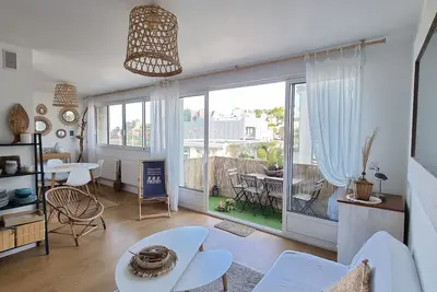 Image de Appartement T3 vue mer Hyper Centre Dinard - 50 M Plage-