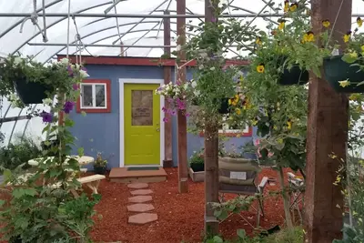 Image de Cottage dans une serre