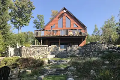 Image de Belle maison au bord de l'eau toute l'année sur le lac Crystal Moose