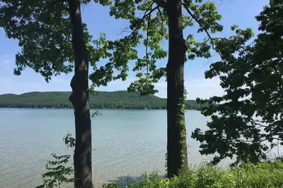 Image de Glen Heaven sur le lac Little Glen à Glen Arbor, Michigan