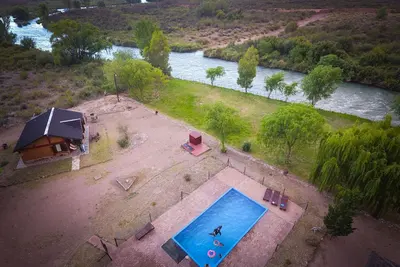 Cabañas Las Escondidas - Sur le fleuve Atuel