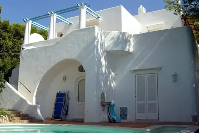 Image de vacances location villa italie, villa de Capri avec vue, villa de vacances à louer Italie, Amalfi villa de la côte avec piscine