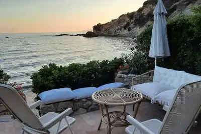 Image de Loin du stress directement sur la plage.