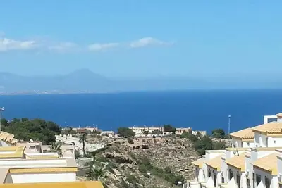 Image de Altomar 1, Gran Alacant, Alicante, Villa, 3bed/3bath Sea View, Free WiFi & Phone