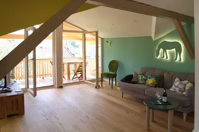 Image de Suite Villa sans soucis dans le grenier nouvellement construit