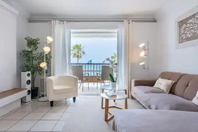 Image de Front de Mer - Duplex Vue Plage - Dona Lola Beach Resort - entre Marbella et La Cala de Mijas - 2 chambre - Ref. Cs199