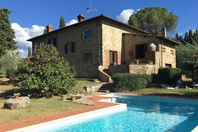 Image de Chianti, Impruneta, Villa de luxe avec piscine et grand jardin.