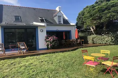 Image de Maison familiale/5 chambres/grand jardin/proche de la plage de Donnant