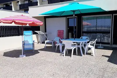 Image de Pavillon de type 2 en rez-de-chaussée situé en première ligne de l'Océan