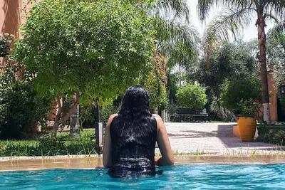 Appartement 2 ch, 1 salon, , piscine  proche gueliz Marrakech