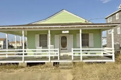 Image de La maison Blanche. Situé à Kill Devil Hills sur les Outer Banks de Caroline du Nord