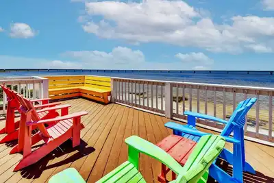 Image de Soundfront Rodanthe w / propriétaire privé Sandy Beach & un bain à remous! Idéal pour les familles!