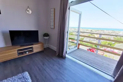 Image de Vue à 180 degrés sur la mer