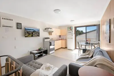 Image de Neige et le lac de ville Appartement