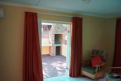 Le Cottage Bathurst, dans le village des colons de 1820 dans un cul-de-sa