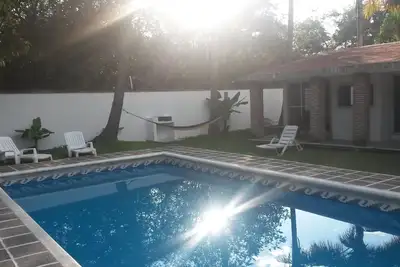 Image de Belle maison privée avec piscine