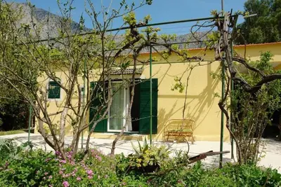 Image de La maison est située dans un petit endroit Drevenik sur la Riviera Makarska.