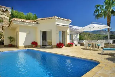 Image de Splendide villa andalouse moderne avec une vue fantastique sur la mer près d'Almunecar