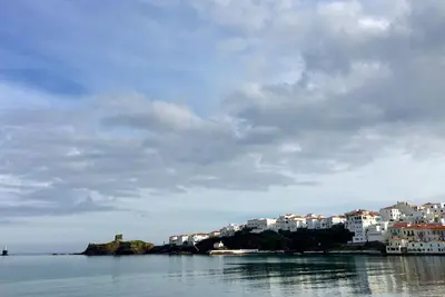 Image de Maison Thalassini sur la péninsule de Chora avec vue